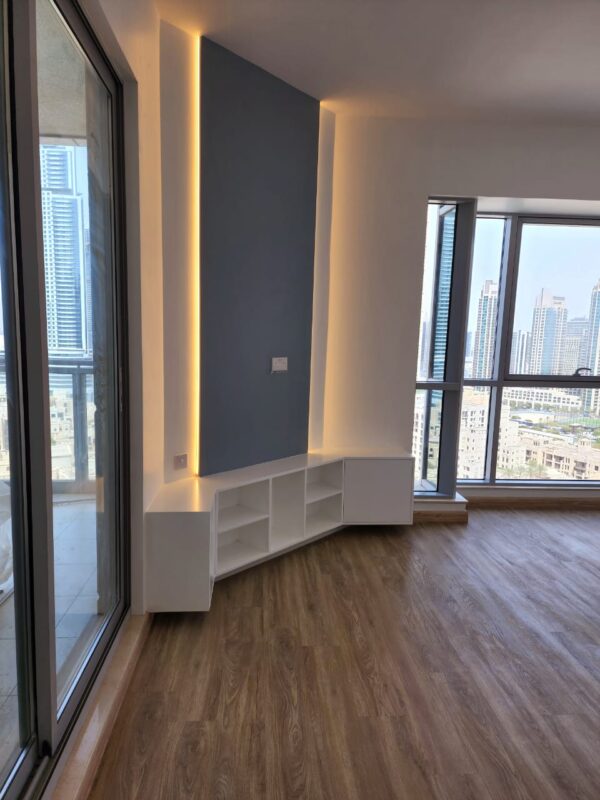 Living room redesign Burj Residences